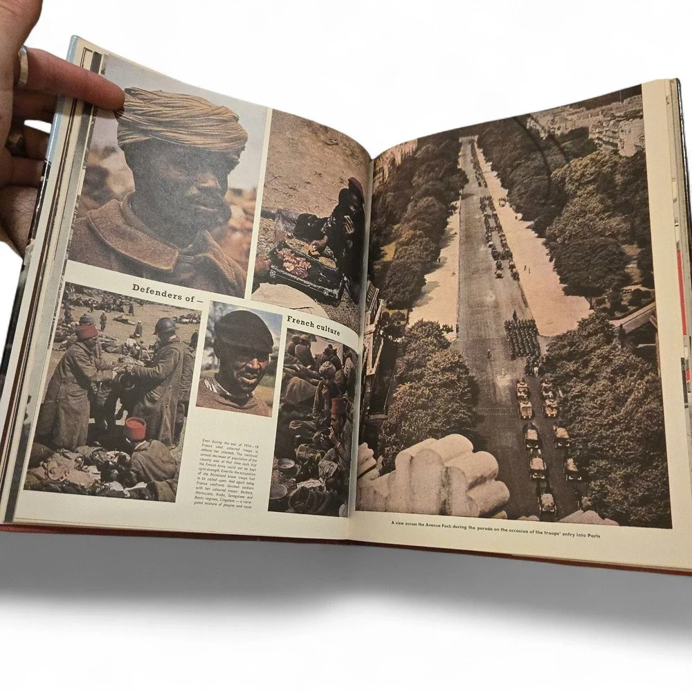 VTG Signal Hitlers Wartime Picture Magazine 1977 Hardcover Book WWII History USA